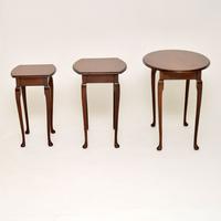 Antique Burr Walnut Nest of Tables (3 of 6) Antique Burr Walnut Nest of Tables (3 of 6)