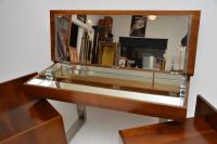 1970s Vintage Walnut & Chrome Dressing Table & Chests (5 of 15) 1970s Vintage Walnut & Chrome Dressing Table & Chests (5 of 15)