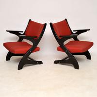 1960’S Pair of Vintage Italian Armchairs (2 of 12) 1960’S Pair of Vintage Italian Armchairs (2 of 12)