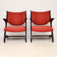 1960’S Pair of Vintage Italian Armchairs (3 of 12) 1960’S Pair of Vintage Italian Armchairs (3 of 12)