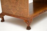Antique Burr Walnut 3 Tier Buffet Server Table (10 of 12) Antique Burr Walnut 3 Tier Buffet Server Table (10 of 12)