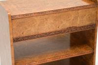 Antique Burr Walnut 3 Tier Buffet Server Table (12 of 12) Antique Burr Walnut 3 Tier Buffet Server Table (12 of 12)
