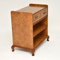 Antique Burr Walnut 3 Tier Buffet Server Table (4 of 12) Antique Burr Walnut 3 Tier Buffet Server Table (4 of 12)