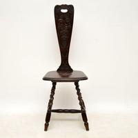 Antique Victorian Welsh Oak Spinning Chair (2 of 9) Antique Victorian Welsh Oak Spinning Chair (2 of 9)