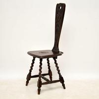 Antique Victorian Welsh Oak Spinning Chair (3 of 9) Antique Victorian Welsh Oak Spinning Chair (3 of 9)