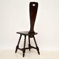 Antique Victorian Welsh Oak Spinning Chair (4 of 9) Antique Victorian Welsh Oak Spinning Chair (4 of 9)