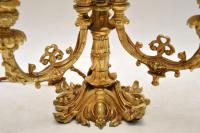 French Gilt Metal Candelabra Table Lamp (7 of 9) French Gilt Metal Candelabra Table Lamp (7 of 9)