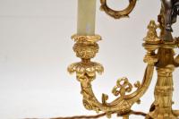 French Gilt Metal Candelabra Table Lamp (9 of 9) French Gilt Metal Candelabra Table Lamp (9 of 9)