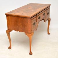 Antique Burr Walnut Desk / Writing Table / Dressing Table (7 of 11) Antique Burr Walnut Desk / Writing Table / Dressing Table (7 of 11)