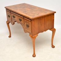 Antique Burr Walnut Desk / Writing Table / Dressing Table (8 of 11) Antique Burr Walnut Desk / Writing Table / Dressing Table (8 of 11)
