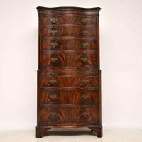 Antique Flame Mahogany Chest on Chest (2 of 9) Antique Flame Mahogany Chest on Chest (2 of 9)