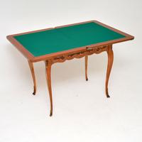 French Inlaid Marquetry Card Table (2 of 12) French Inlaid Marquetry Card Table (2 of 12)