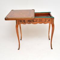 French Inlaid Marquetry Card Table (9 of 12) French Inlaid Marquetry Card Table (9 of 12)