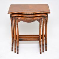 Antique Burr Walnut Nest of Tables (2 of 9) Antique Burr Walnut Nest of Tables (2 of 9)