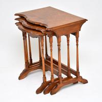 Antique Burr Walnut Nest of Tables (9 of 9) Antique Burr Walnut Nest of Tables (9 of 9)
