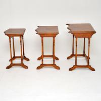 Antique Burr Walnut Nest of Tables (3 of 9) Antique Burr Walnut Nest of Tables (3 of 9)