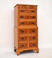 Georgian Style Yew Wood Chest on Chest c.1930 (2 of 13) Georgian Style Yew Wood Chest on Chest c.1930 (2 of 13)