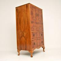 Antique Burr & Figured Walnut Tallboy (7 of 8) Antique Burr & Figured Walnut Tallboy (7 of 8)