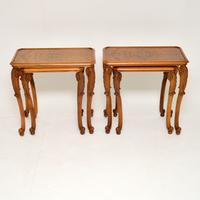 Pair of Antique Burr Walnut Nesting Side Tables (2 of 9) Pair of Antique Burr Walnut Nesting Side Tables (2 of 9)
