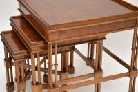 Chippendale Style Burr Walnut Nest of Tables (10 of 10) Chippendale Style Burr Walnut Nest of Tables (10 of 10)