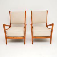 1950s Pair of Italian Vintage Armchairs (3 of 12) 1950s Pair of Italian Vintage Armchairs (3 of 12)