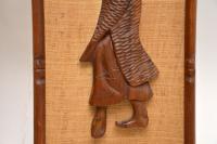1960s Pair of Carved Walnut Decorative Reliefs Wall Art (11 of 11) 1960s Pair of Carved Walnut Decorative Reliefs Wall Art (11 of 11)