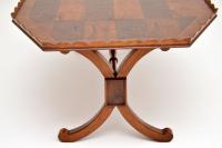 Antique Yew Wood Oyster Veneer Coffee Table (12 of 12) Antique Yew Wood Oyster Veneer Coffee Table (12 of 12)