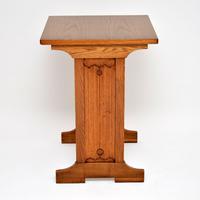 Antique Arts & Crafts Elm Writing Table (2 of 8) Antique Arts & Crafts Elm Writing Table (2 of 8)