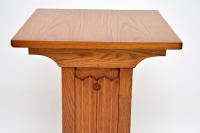 Antique Arts & Crafts Elm Writing Table (7 of 8) Antique Arts & Crafts Elm Writing Table (7 of 8)