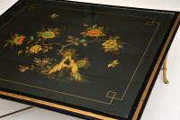 1970s Vintage Decorative Brass & Lacquered Chinoiserie Coffee Table (8 of 11) 1970s Vintage Decorative Brass & Lacquered Chinoiserie Coffee Table (8 of 11)