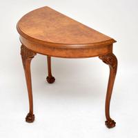 Antique Burr Walnut Console Table (3 of 9) Antique Burr Walnut Console Table (3 of 9)