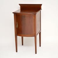Antique Edwardian Inlaid Mahogany Bedside Cabinet (6 of 8) Antique Edwardian Inlaid Mahogany Bedside Cabinet (6 of 8)