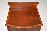 Antique Edwardian Inlaid Mahogany Bedside Cabinet (8 of 8) Antique Edwardian Inlaid Mahogany Bedside Cabinet (8 of 8)