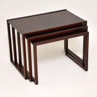 1960s Danish Rosewood Nest of Tables by Kai Kristiansen (6 of 11) 1960s Danish Rosewood Nest of Tables by Kai Kristiansen (6 of 11)