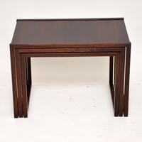 1960s Danish Rosewood Nest of Tables by Kai Kristiansen (7 of 11) 1960s Danish Rosewood Nest of Tables by Kai Kristiansen (7 of 11)