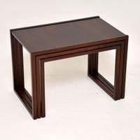 1960s Danish Rosewood Nest of Tables by Kai Kristiansen (5 of 11) 1960s Danish Rosewood Nest of Tables by Kai Kristiansen (5 of 11)