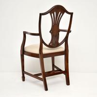 Set of 12 Mahogany Shield Back Dining Chairs (11 of 13) Set of 12 Mahogany Shield Back Dining Chairs (11 of 13)