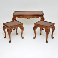 Burr Walnut Nesting Coffee Table / Side Tables c.1930 (2 of 12) Burr Walnut Nesting Coffee Table / Side Tables c.1930 (2 of 12)
