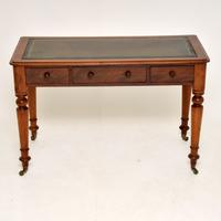 Antique Victorian Mahogany Writing Table / Desk (2 of 10) Antique Victorian Mahogany Writing Table / Desk (2 of 10)