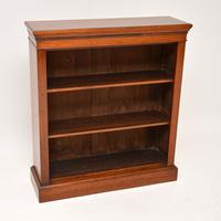 Antique Victorian Mahogany Open Bookcase (3 of 10) Antique Victorian Mahogany Open Bookcase (3 of 10)