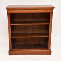 Antique Victorian Mahogany Open Bookcase (4 of 10) Antique Victorian Mahogany Open Bookcase (4 of 10)