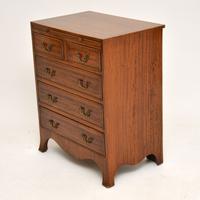 Inlaid Mahogany Bachelors Chest of Drawers (10 of 10) Inlaid Mahogany Bachelors Chest of Drawers (10 of 10)