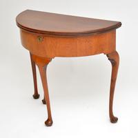 Antique Georgian Mahogany Tea Table / Console Table (8 of 9) Antique Georgian Mahogany Tea Table / Console Table (8 of 9)