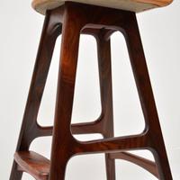 Danish Rosewood Vintage Bar Stool by Erik Buch (5 of 13) Danish Rosewood Vintage Bar Stool by Erik Buch (5 of 13)
