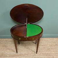 Elegant Victorian Mahogany Antique Workbox / Side Table (3 of 7) Elegant Victorian Mahogany Antique Workbox / Side Table (3 of 7)