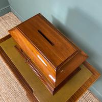 Striking Victorian Mahogany Antique Letter Box (2 of 5)