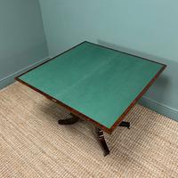 Fine Quality William IV Figured Mahogany Antique Games Table (10 of 11) Fine Quality William IV Figured Mahogany Antique Games Table (10 of 11)