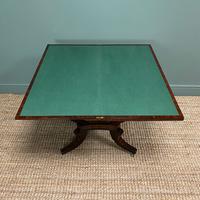 Fine Quality William IV Figured Mahogany Antique Games Table (9 of 11) Fine Quality William IV Figured Mahogany Antique Games Table (9 of 11)