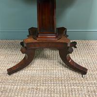 Fine Quality William IV Figured Mahogany Antique Games Table (3 of 11) Fine Quality William IV Figured Mahogany Antique Games Table (3 of 11)