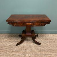 Fine Quality William IV Figured Mahogany Antique Games Table (2 of 11) Fine Quality William IV Figured Mahogany Antique Games Table (2 of 11)